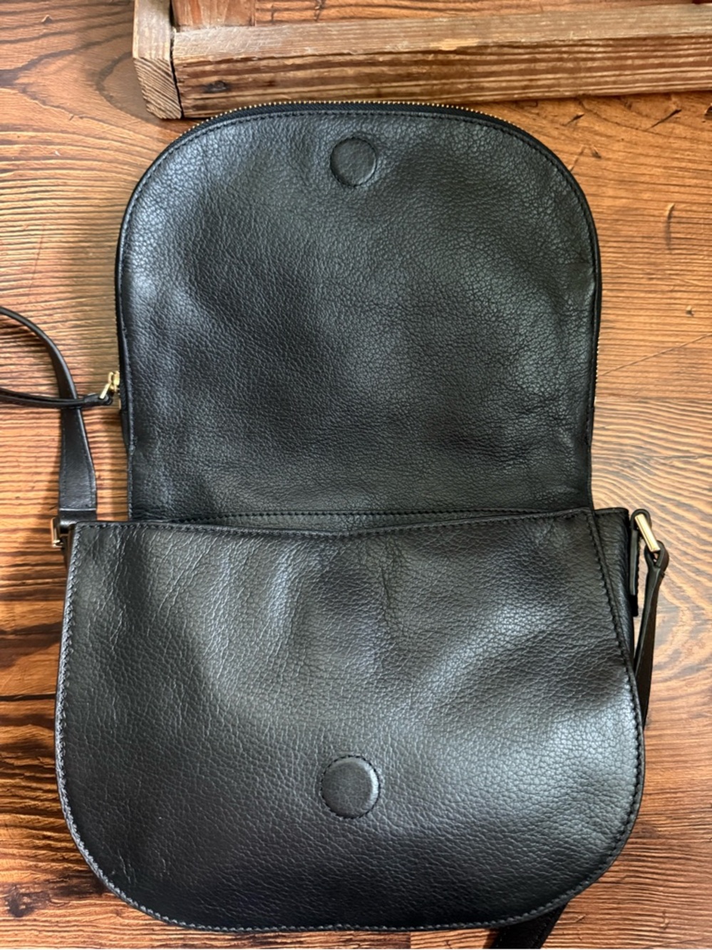 Tory Burch Brody Leather Saddle Bag - Picture 7 of 11